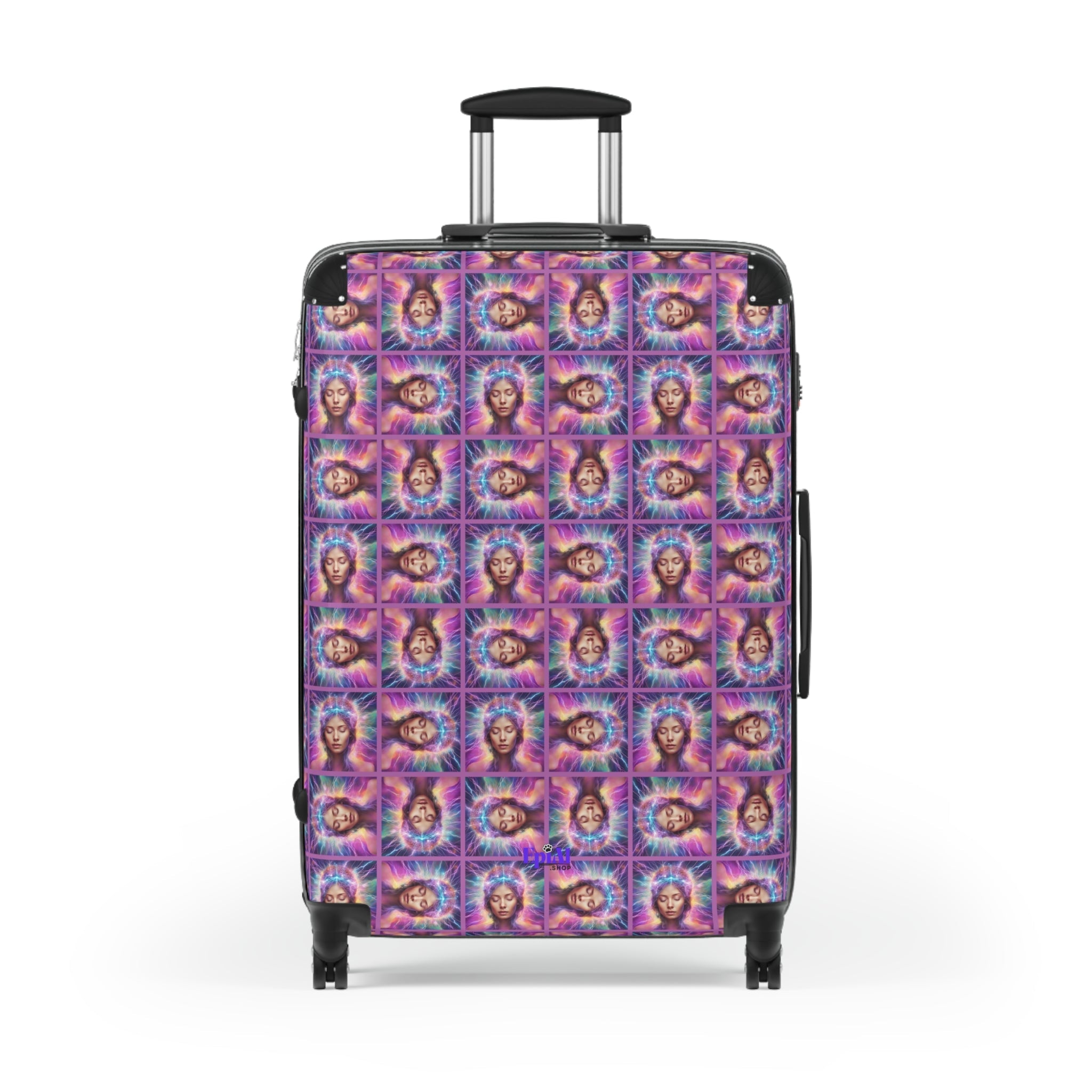 Beautiful Brain Epilepsy Awareness Suitcase - Bags, Suitcases - EpiAl's Shop