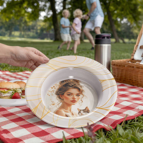 Beautiful Cat Lady Collectible Bowl - Decor, Kitchen & Dining, Bowls - EpiAl's Shop