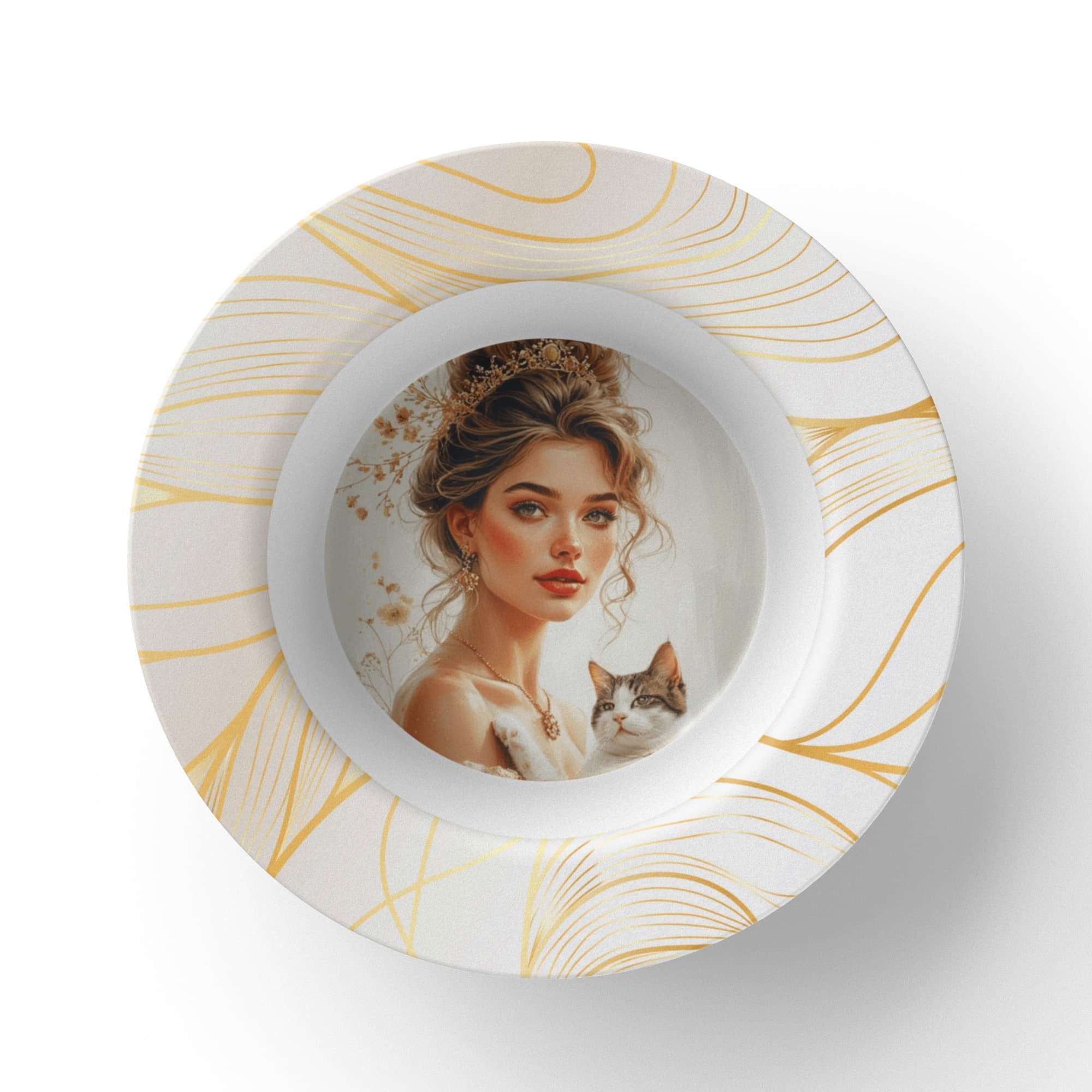 Beautiful Cat Lady Collectible Bowl - Decor, Kitchen & Dining, Bowls - EpiAl's Shop