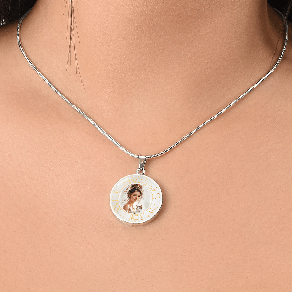 Beautiful Cat Lady Pendant Necklace - Jewelry, Necklaces - EpiAl's Shop