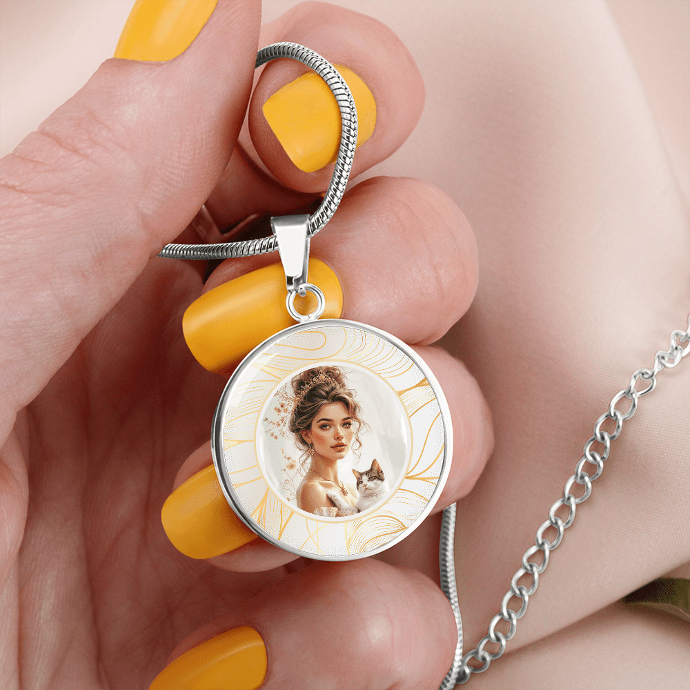 Beautiful Cat Lady Pendant Necklace - Jewelry, Necklaces - EpiAl's Shop