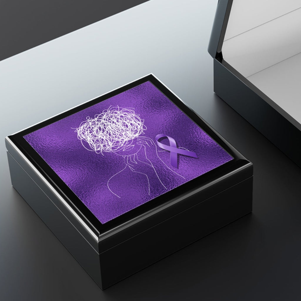 Beautiful Epilepsy Brain Jewelry Box - Home Decor - Epileptic Al’s Shop