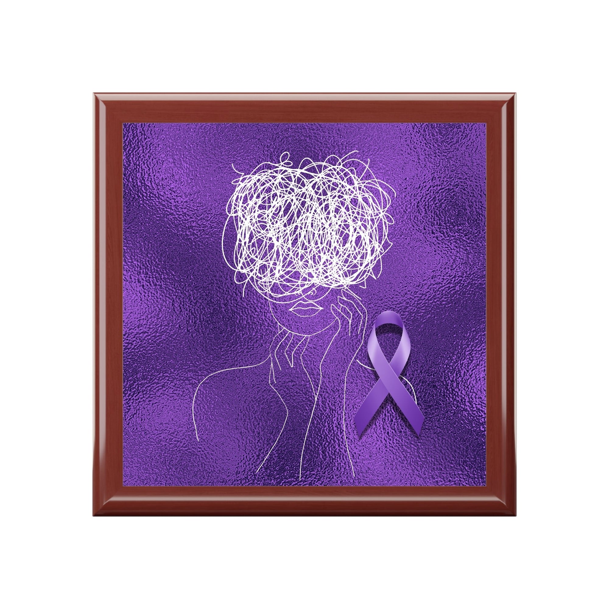 Beautiful Epilepsy Brain Jewelry Box - Home Decor - Epileptic Al’s Shop
