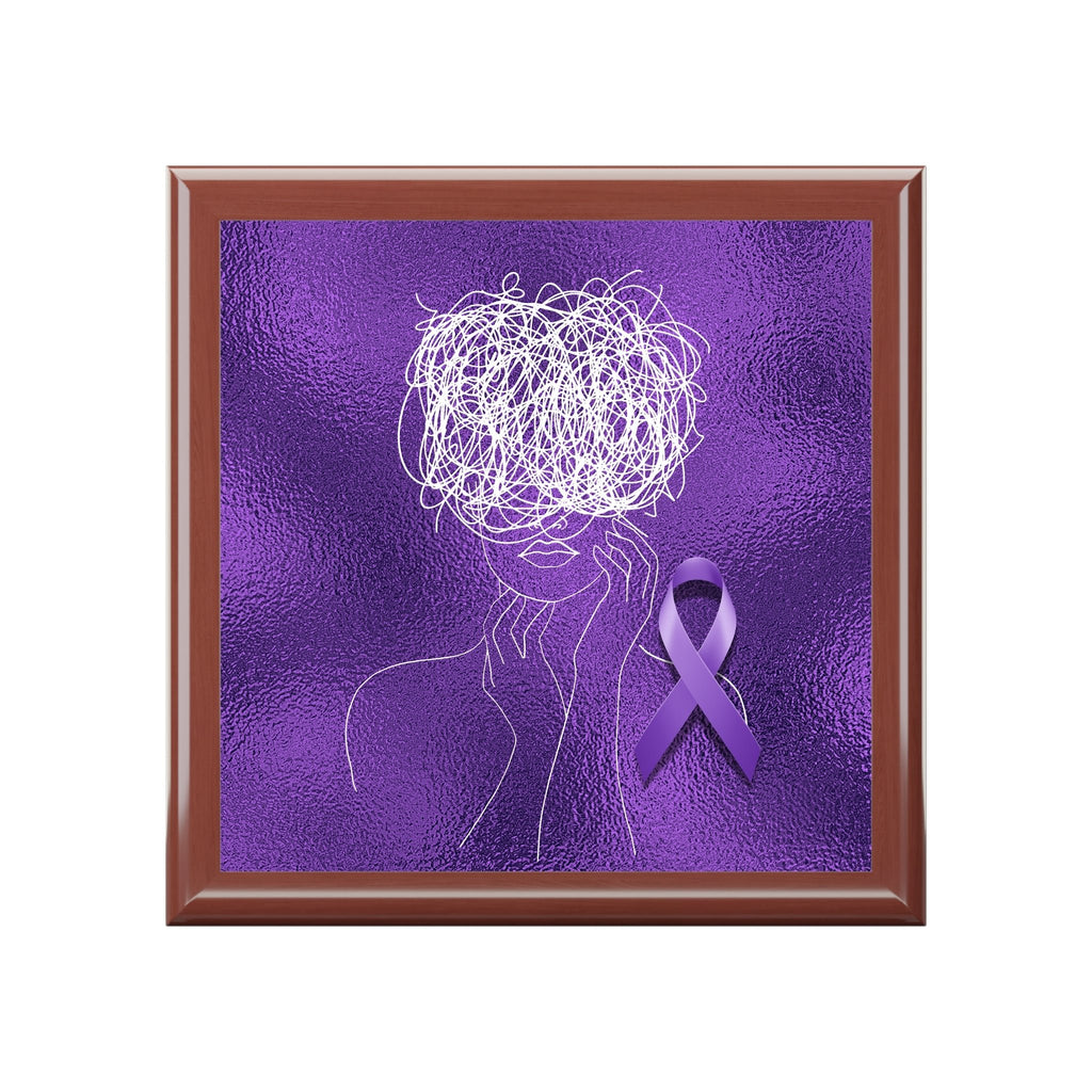 Beautiful Epilepsy Brain Jewelry Box - Home Decor - Epileptic Al’s Shop