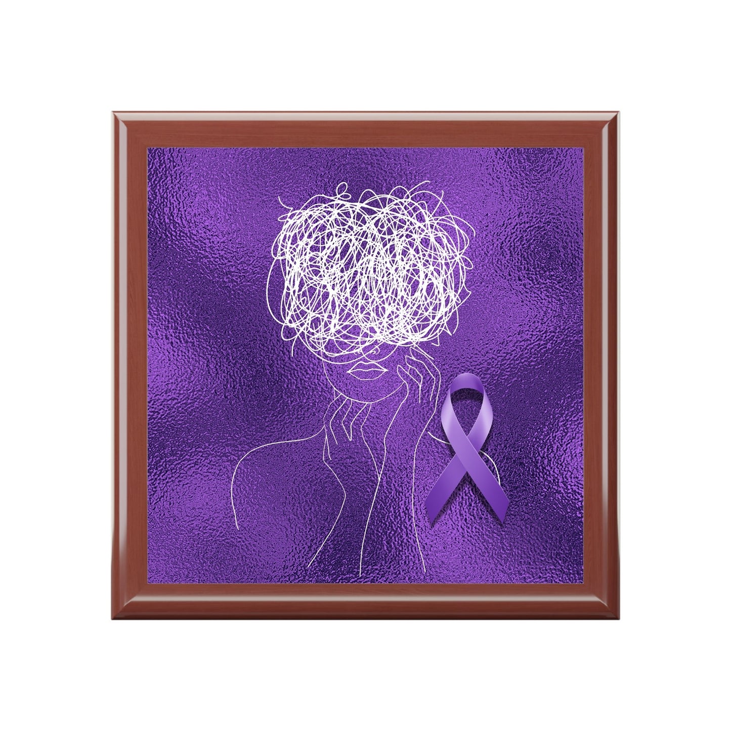 Beautiful Epilepsy Brain Jewelry Box - Home Decor - Epileptic Al’s Shop