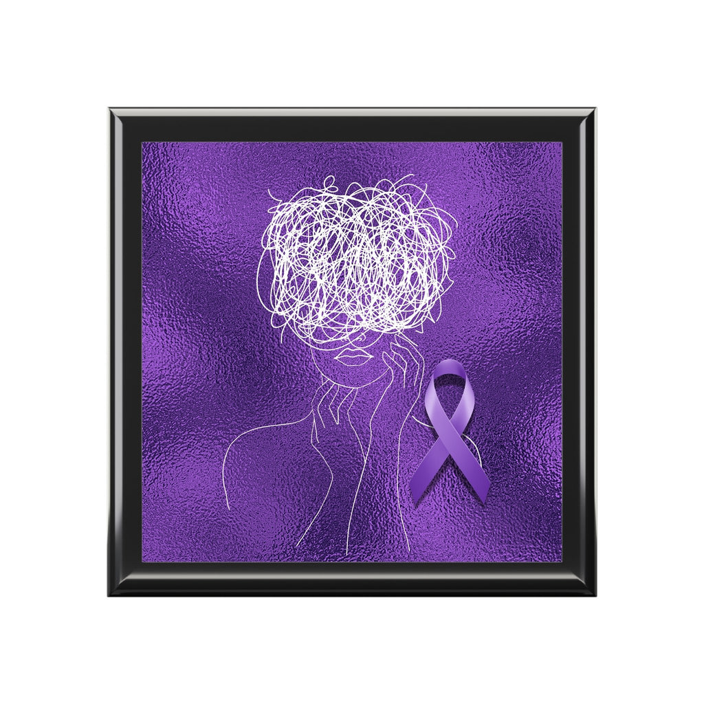 Beautiful Epilepsy Brain Jewelry Box - Home Decor - Epileptic Al’s Shop
