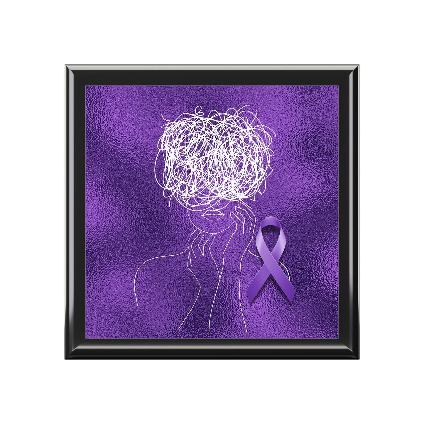 Beautiful Epilepsy Brain Jewelry Box - Home Decor - Epileptic Al’s Shop