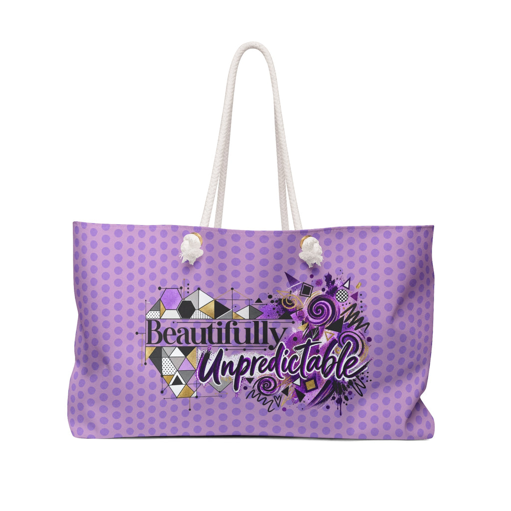 Beautifully Unpredictable Epilepsy Awareness Weekender Bag - Bags, Weekender - EpiAl's Shop