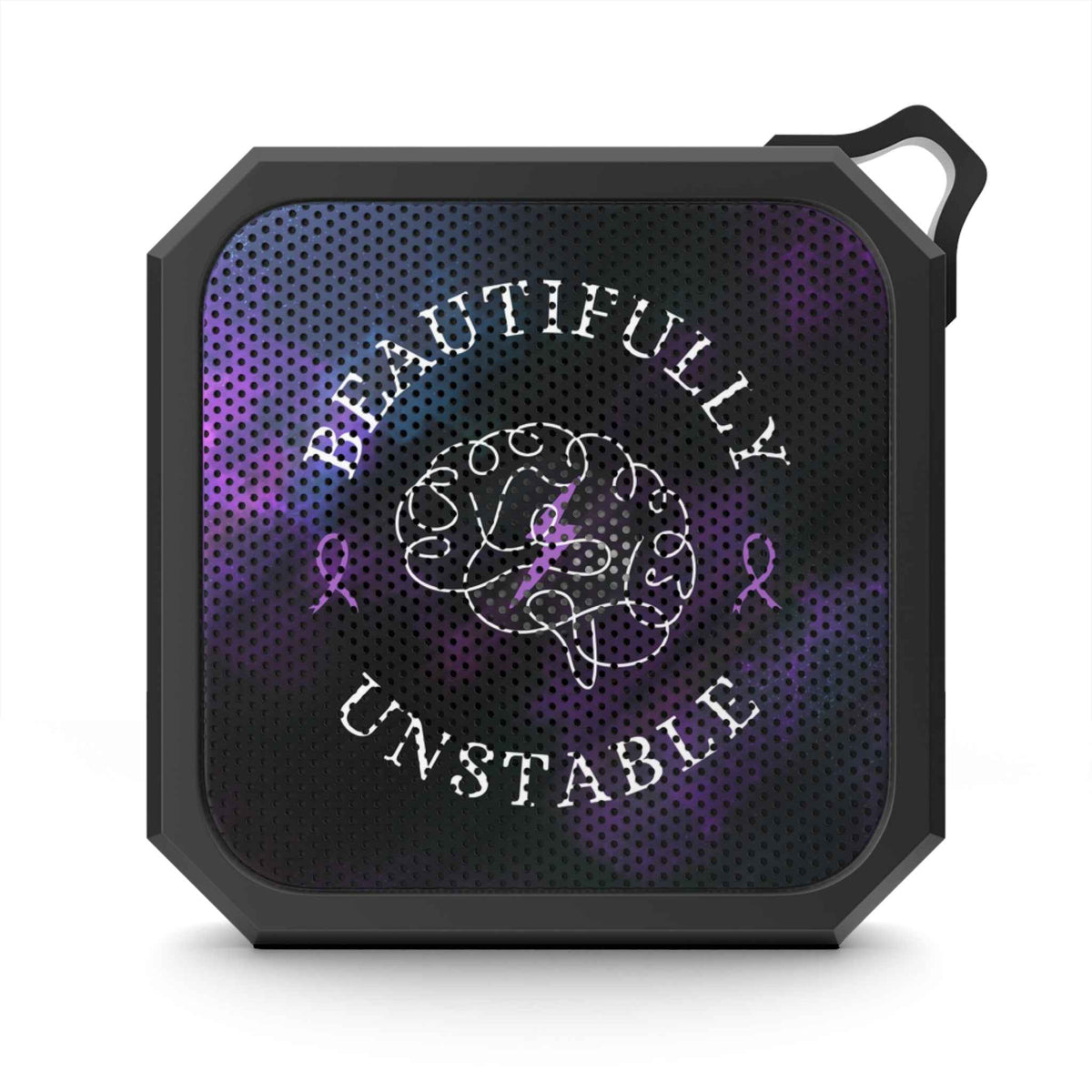 Beautifully Unstable Epilepsy Awareness Bluetooth Speaker – Portable Waterproof Speaker - Speakers, Bluetooth - EpiAl's Shop