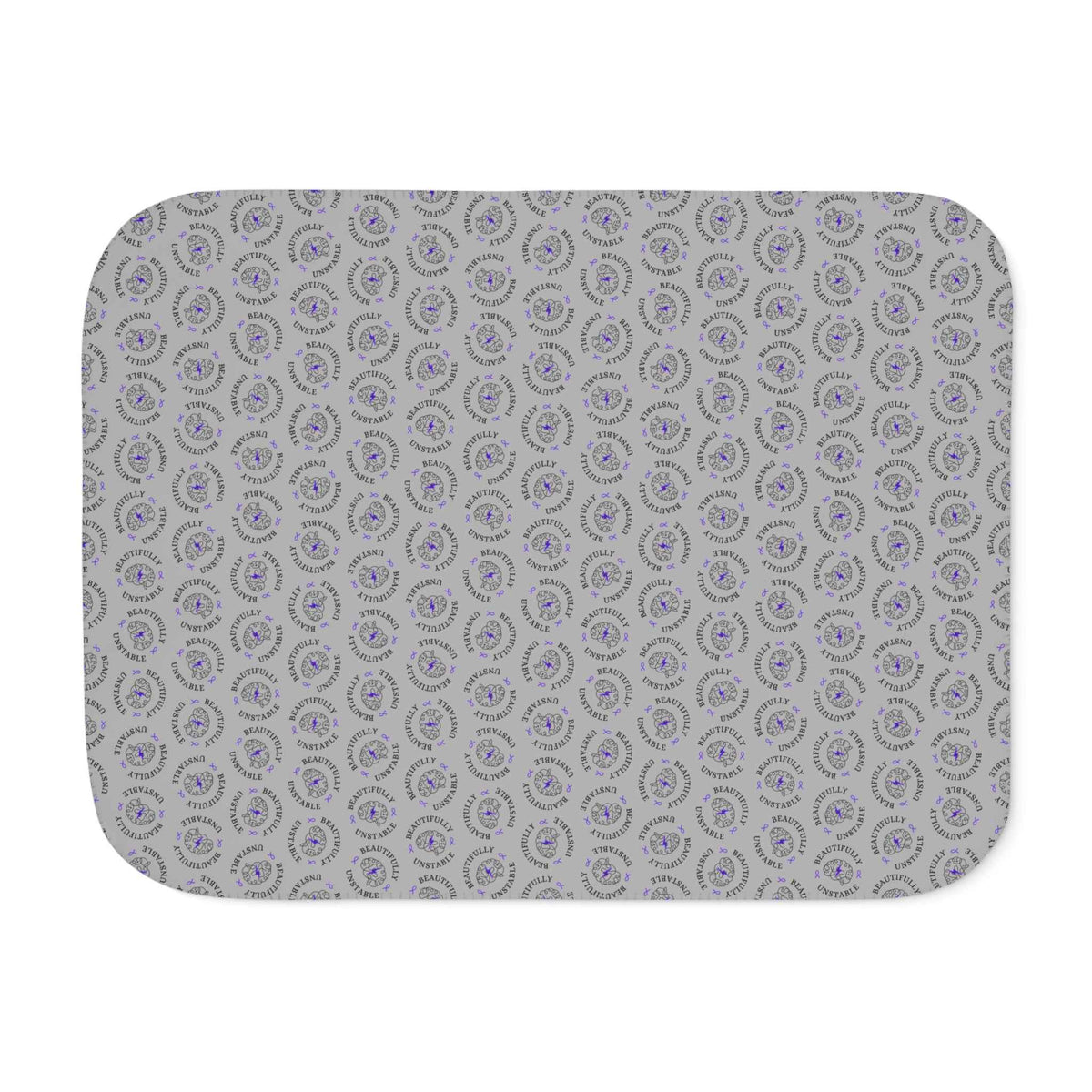 Beautifully Unstable Sherpa Blanket — Soft Strength Edition - Decor, Blankets, Throw - EpiAl's Shop