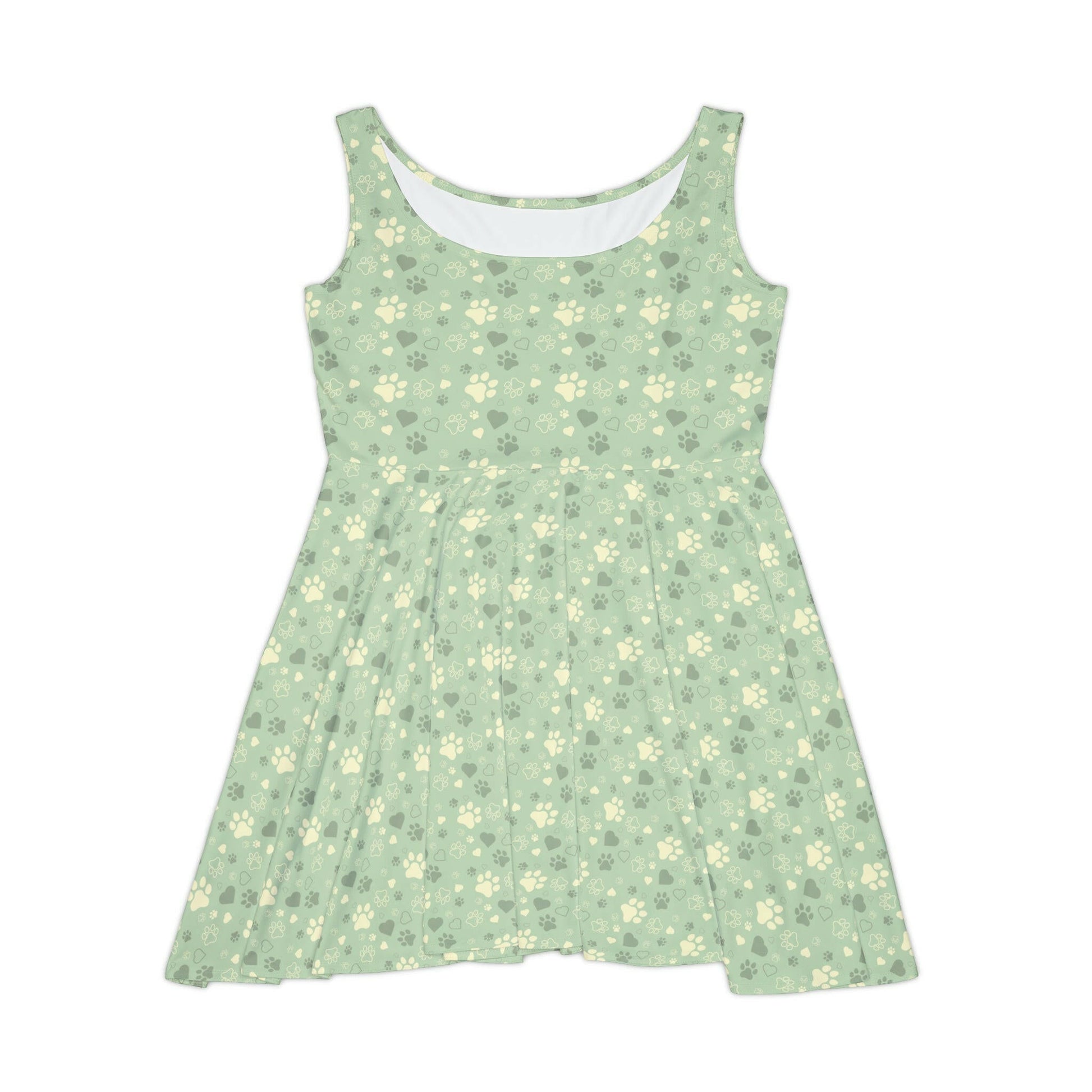 Beauty in Green Women's Skater Dress - All Over Prints - Epileptic Al’s Shop