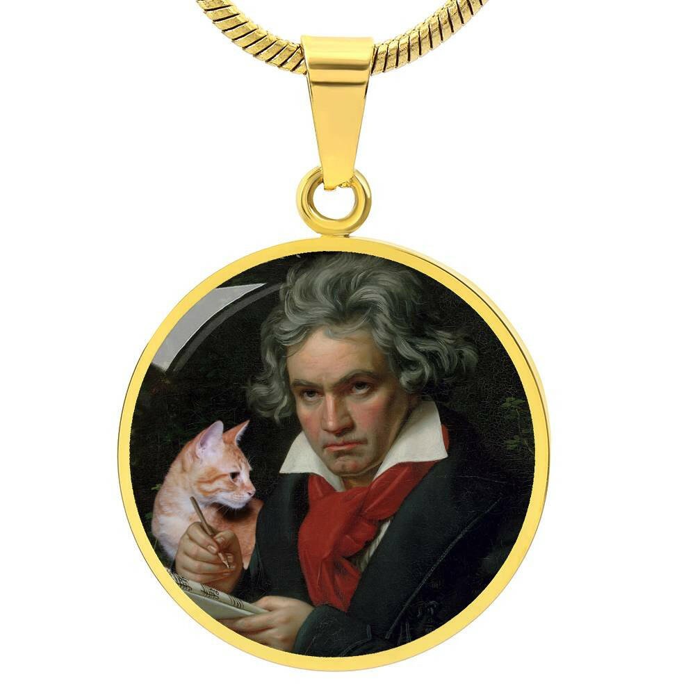 Beethoven's Cat Necklace - EpiAl's Shop