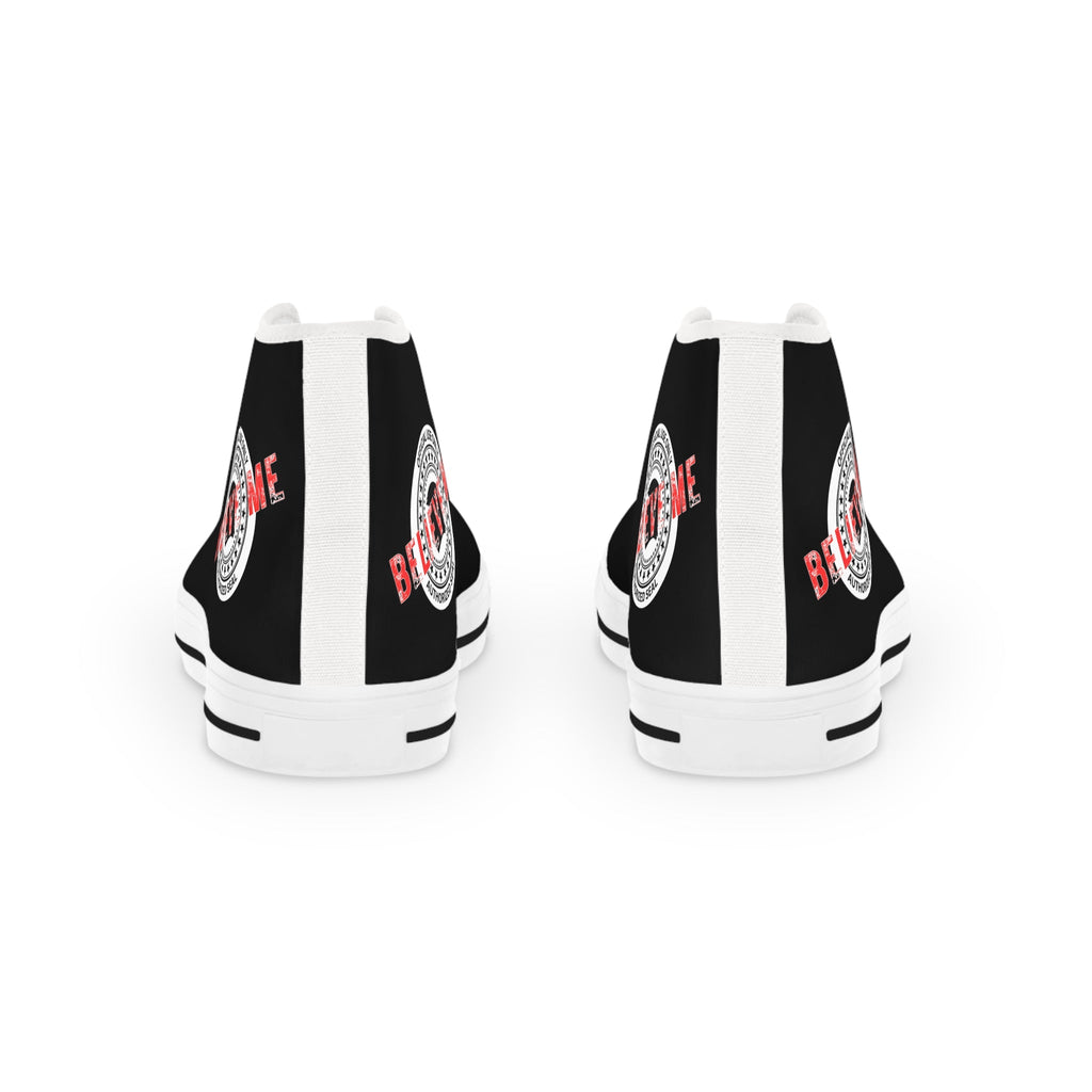 Believe Me Men’s High-Top Sneakers – Political Parody Statement Shoes - Shoes, Sneakers - EpiAl's Shop