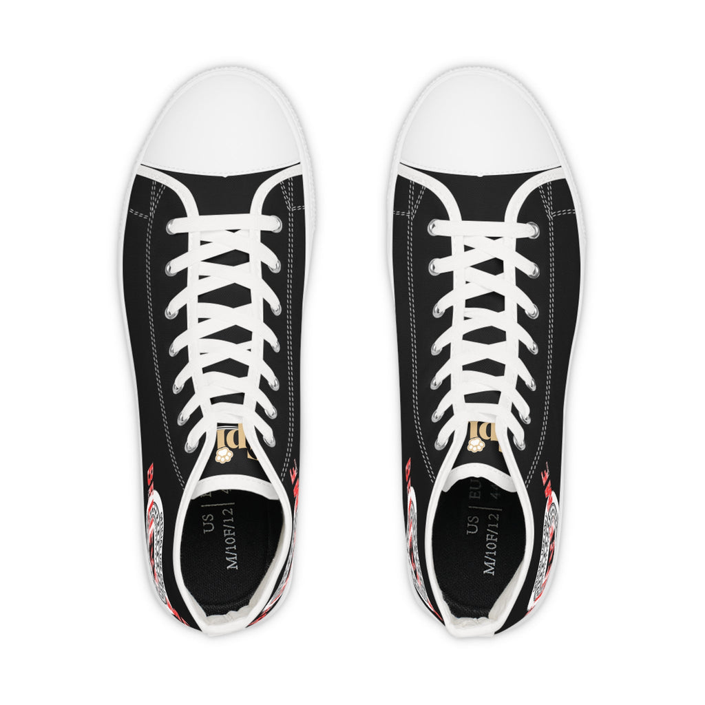 Believe Me Men’s High-Top Sneakers – Political Parody Statement Shoes - Shoes, Sneakers - EpiAl's Shop