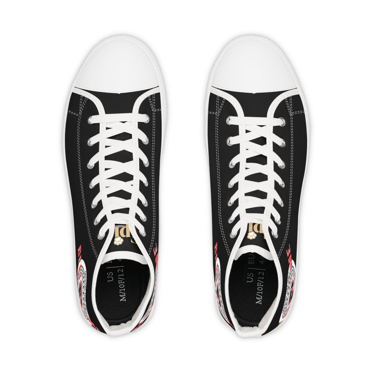 Believe Me Men’s High-Top Sneakers – Political Parody Statement Shoes - Shoes, Sneakers - EpiAl's Shop