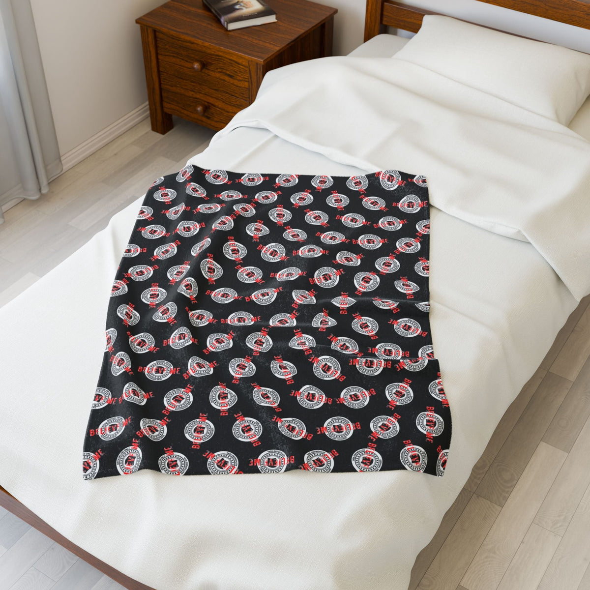 “Believe Me” Official Seal Blanket – Political Parody Throw - Decor, Blankets, Throw - EpiAl's Shop