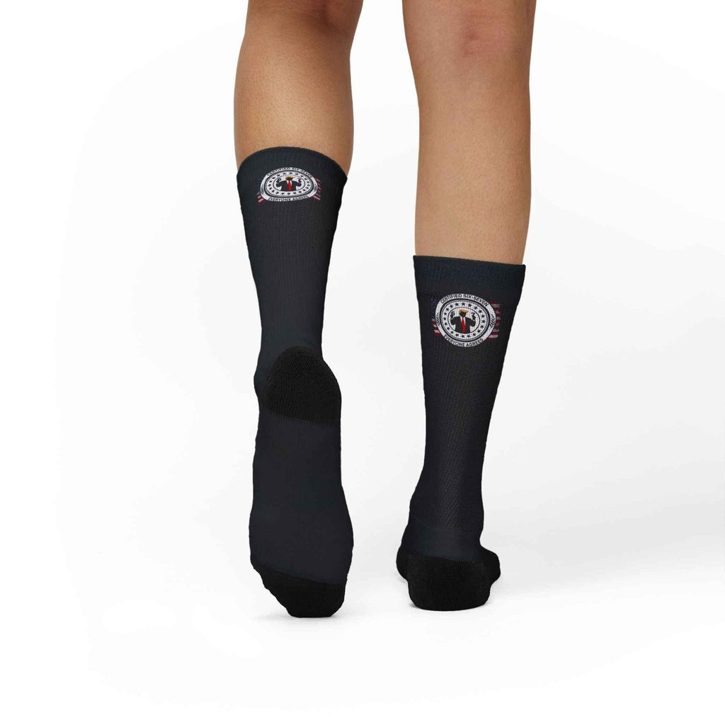 Believe Me Political Parody Crew Socks – 67 Edition - Clothing, Unisex, Socks - EpiAl's Shop
