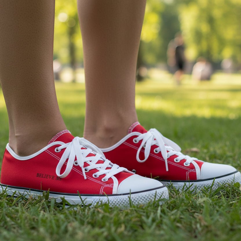 Believe Me Women's Low-Top Sneakers - Shoes, Sneakers - EpiAl's Shop
