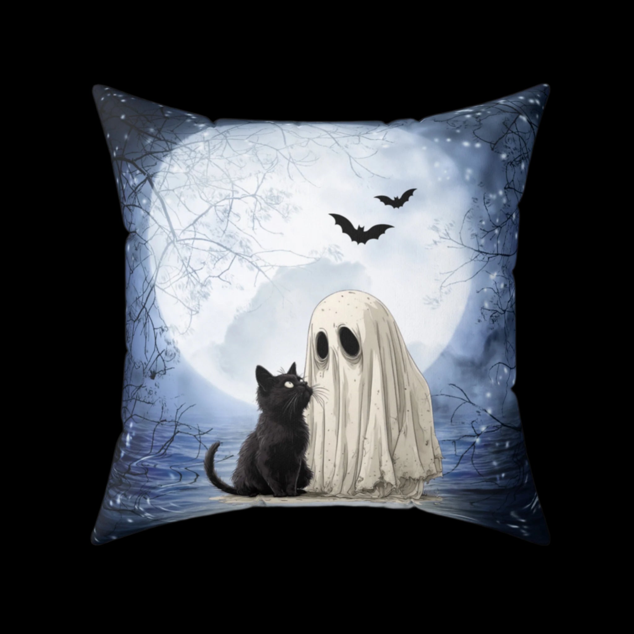 Best Ghostly Friends Decorative Pillow, Home Decor - Decor, Home, Pillows - EpiAl's Shop