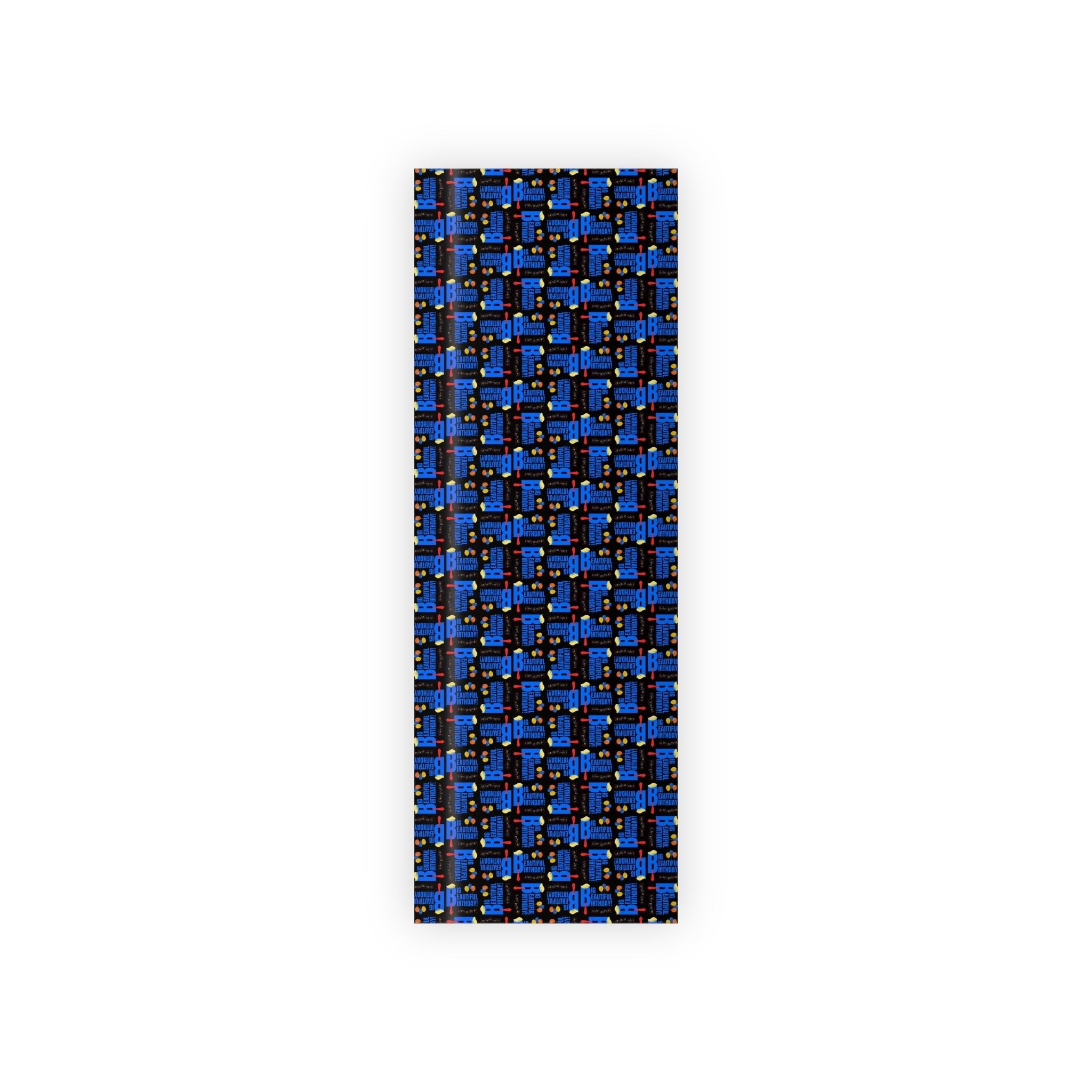 Big Beautiful Birthday Gift Wrapping Paper Roll - Paper Products, Gift Wrapping Paper - EpiAl's Shop