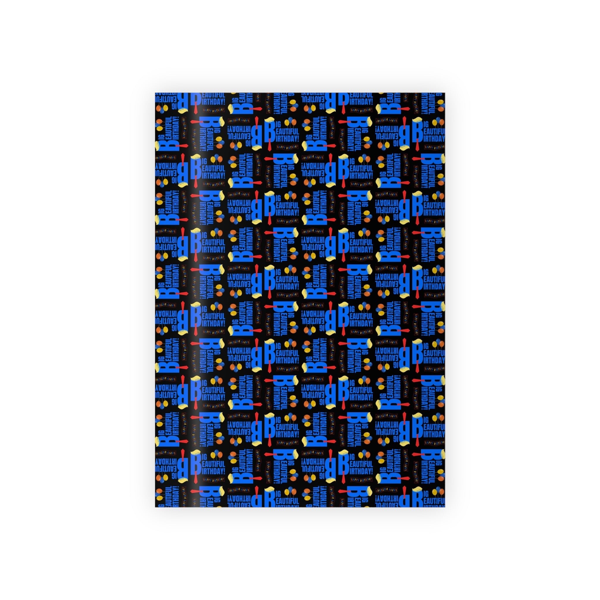 Big Beautiful Birthday Gift Wrapping Paper Roll - Paper Products, Gift Wrapping Paper - EpiAl's Shop