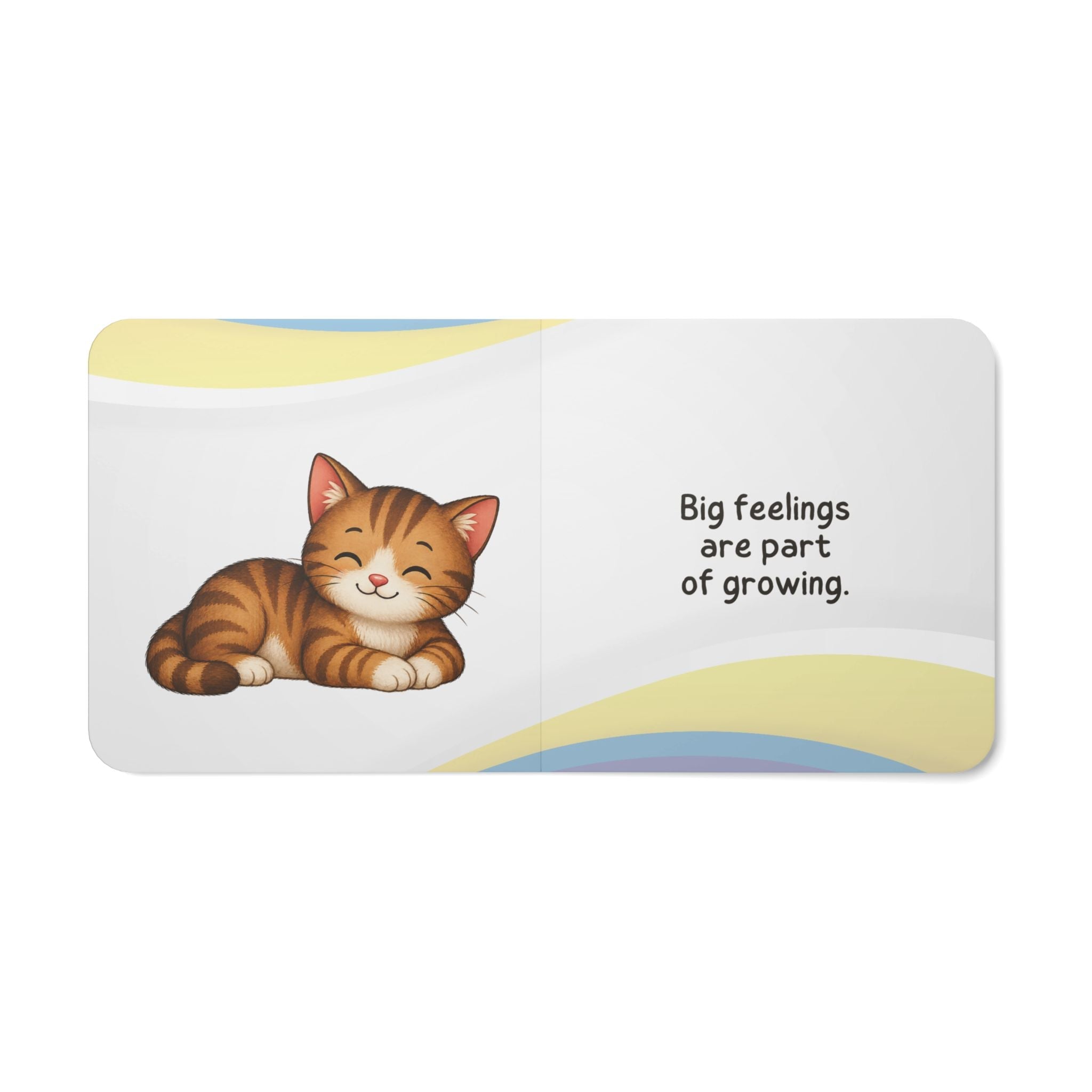 Big Feelings, Little Cat Board Book | Kids Emotional Learning & Mental Health Book - Books, Board - EpiAl's Shop