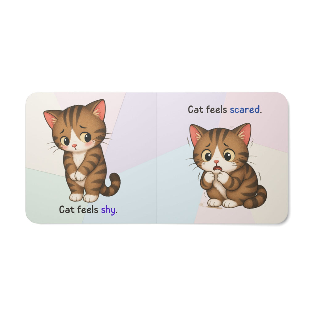 Big Feelings, Little Cat Board Book | Kids Emotional Learning & Mental Health Book - Books, Board - EpiAl's Shop