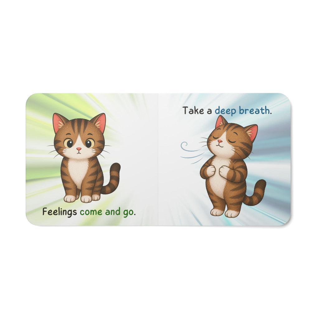 Big Feelings, Little Cat Board Book | Kids Emotional Learning & Mental Health Book - Books, Board - EpiAl's Shop