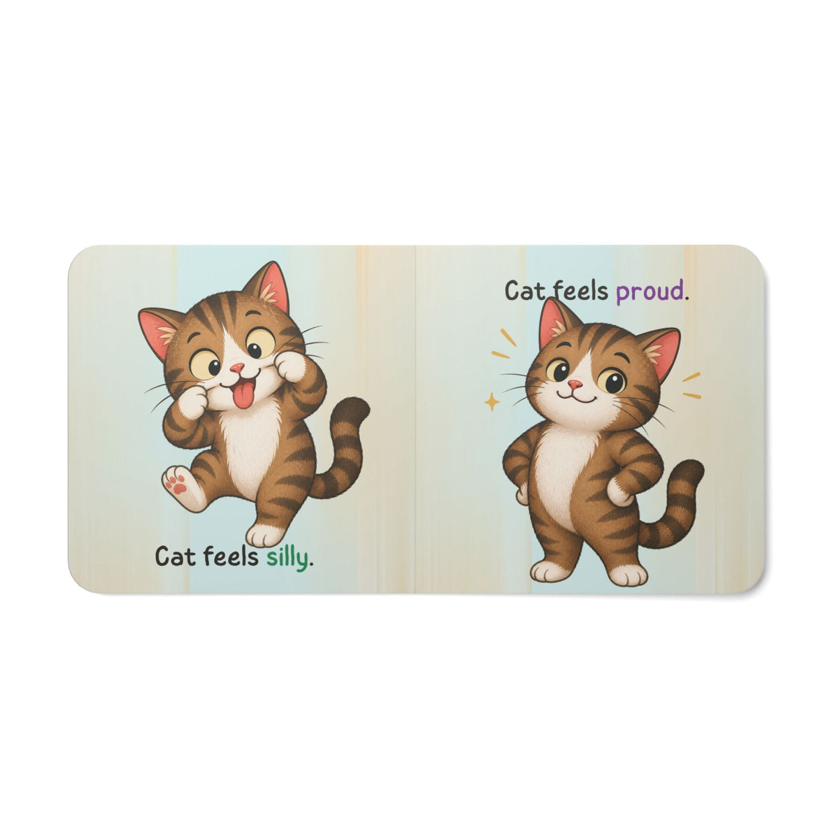 Big Feelings, Little Cat Board Book | Kids Emotional Learning & Mental Health Book - Books, Board - EpiAl's Shop