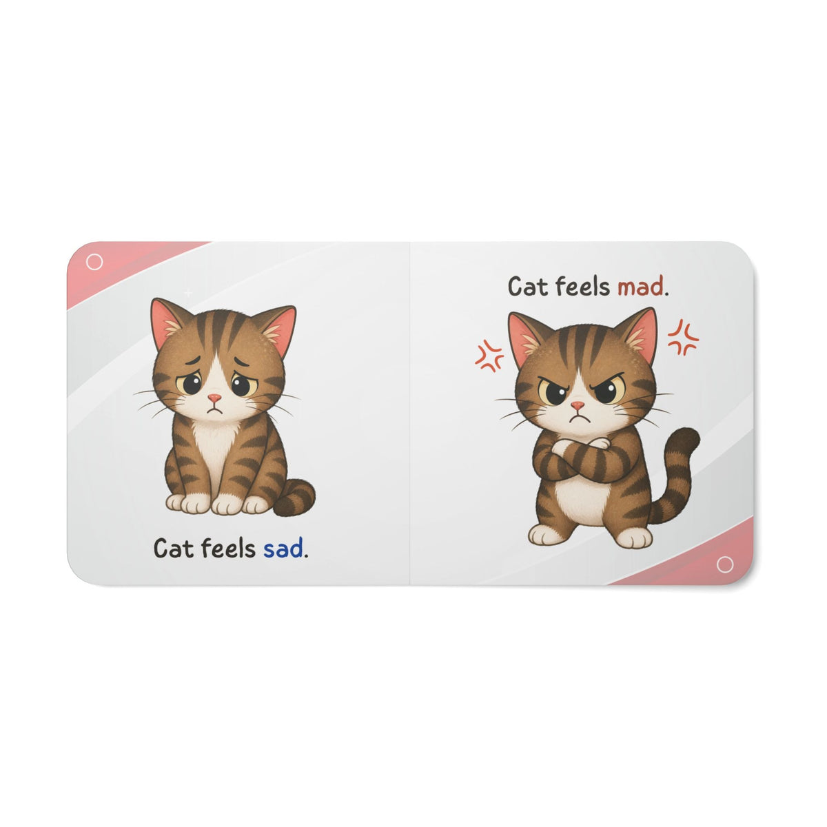 Big Feelings, Little Cat Board Book | Kids Emotional Learning & Mental Health Book - Books, Board - EpiAl's Shop