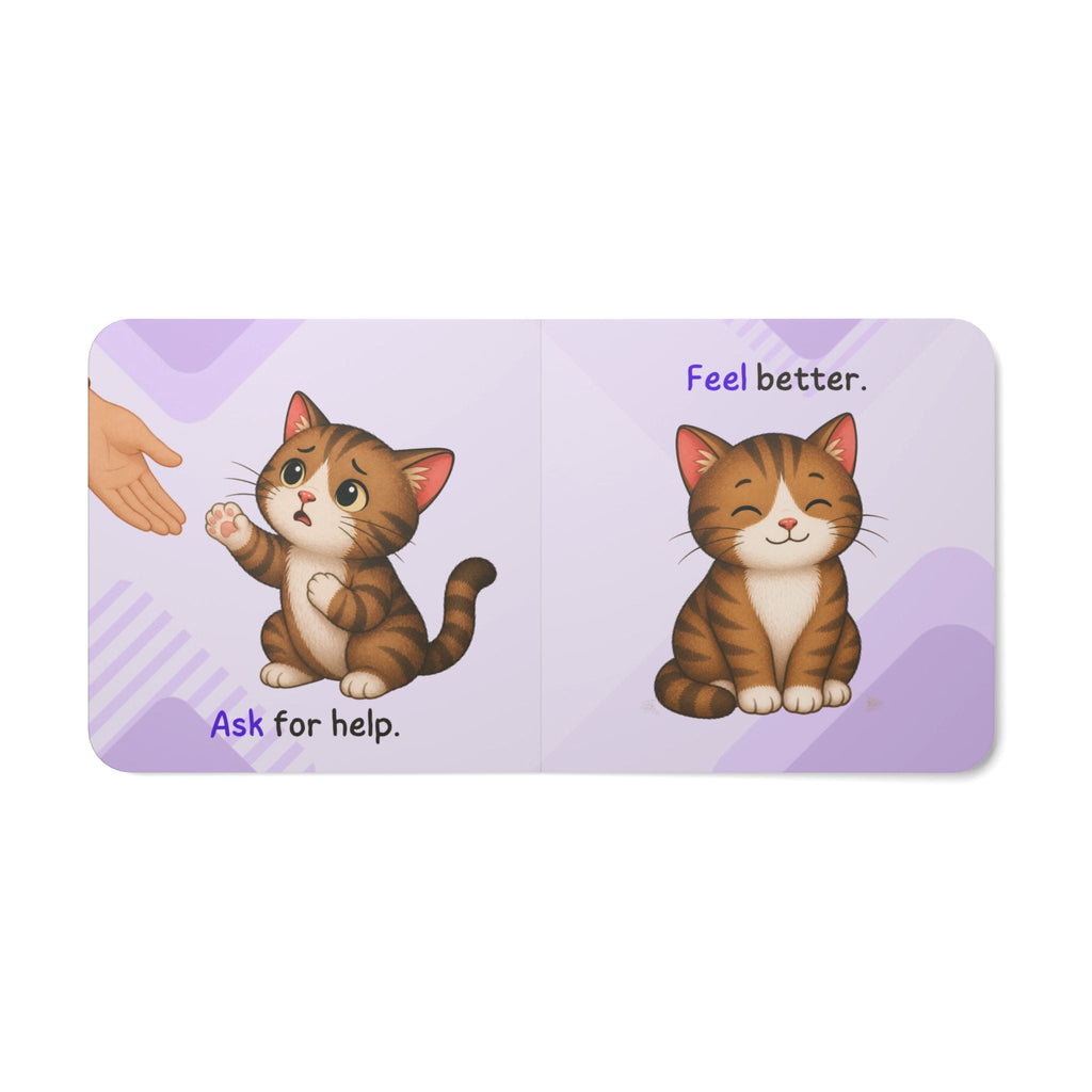 Big Feelings, Little Cat Board Book | Kids Emotional Learning & Mental Health Book - Books, Board - EpiAl's Shop