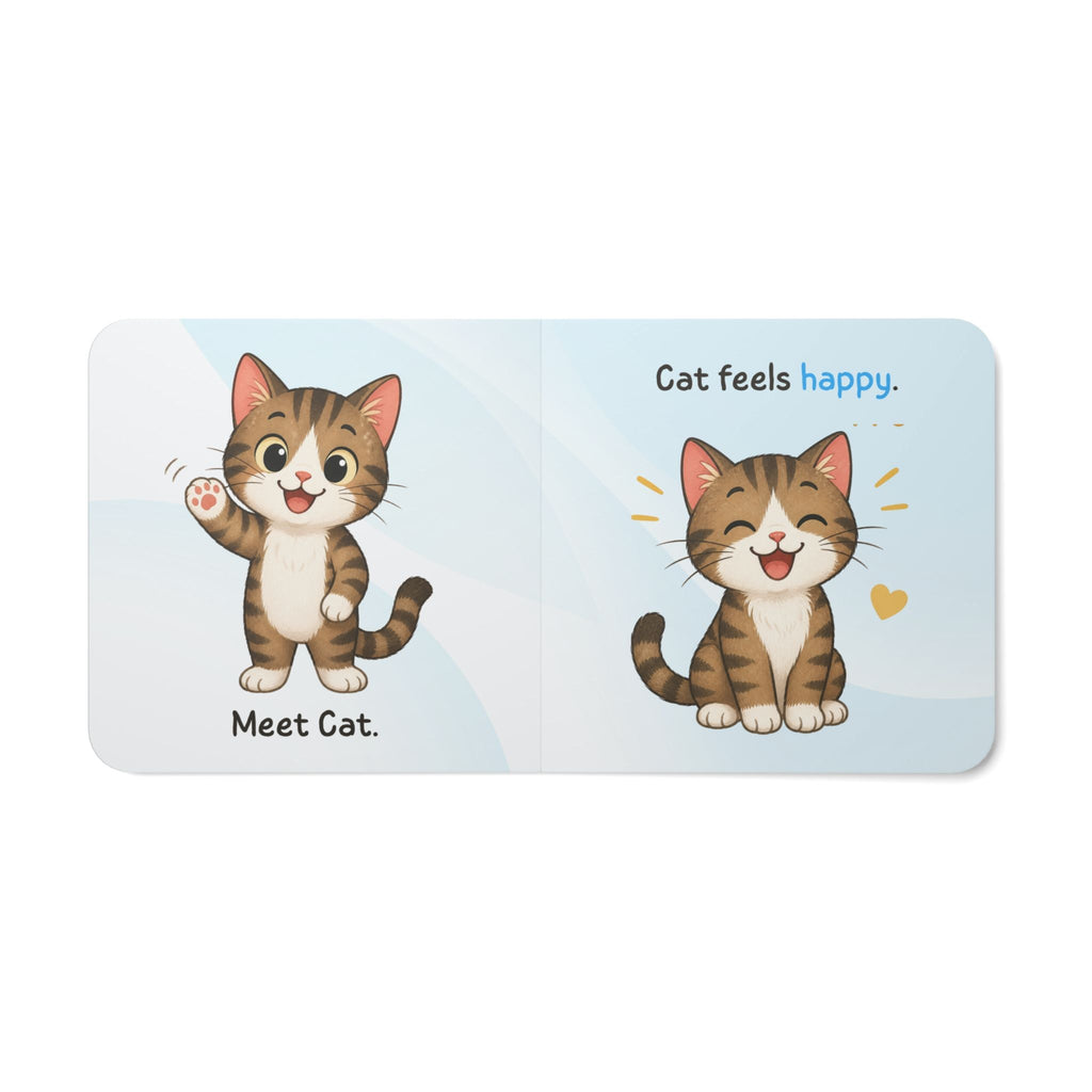 Big Feelings, Little Cat Board Book | Kids Emotional Learning & Mental Health Book - Books, Board - EpiAl's Shop
