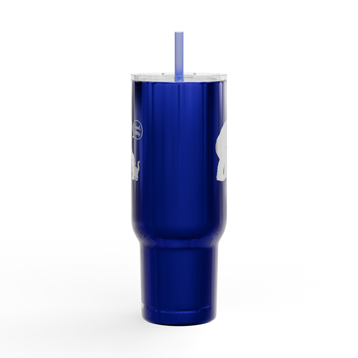 Bigfoot & Cat “Good, Kitty.” 40 oz Insulated Tumbler - Drinkware, Tumblers & Travel Mugs - EpiAl's Shop