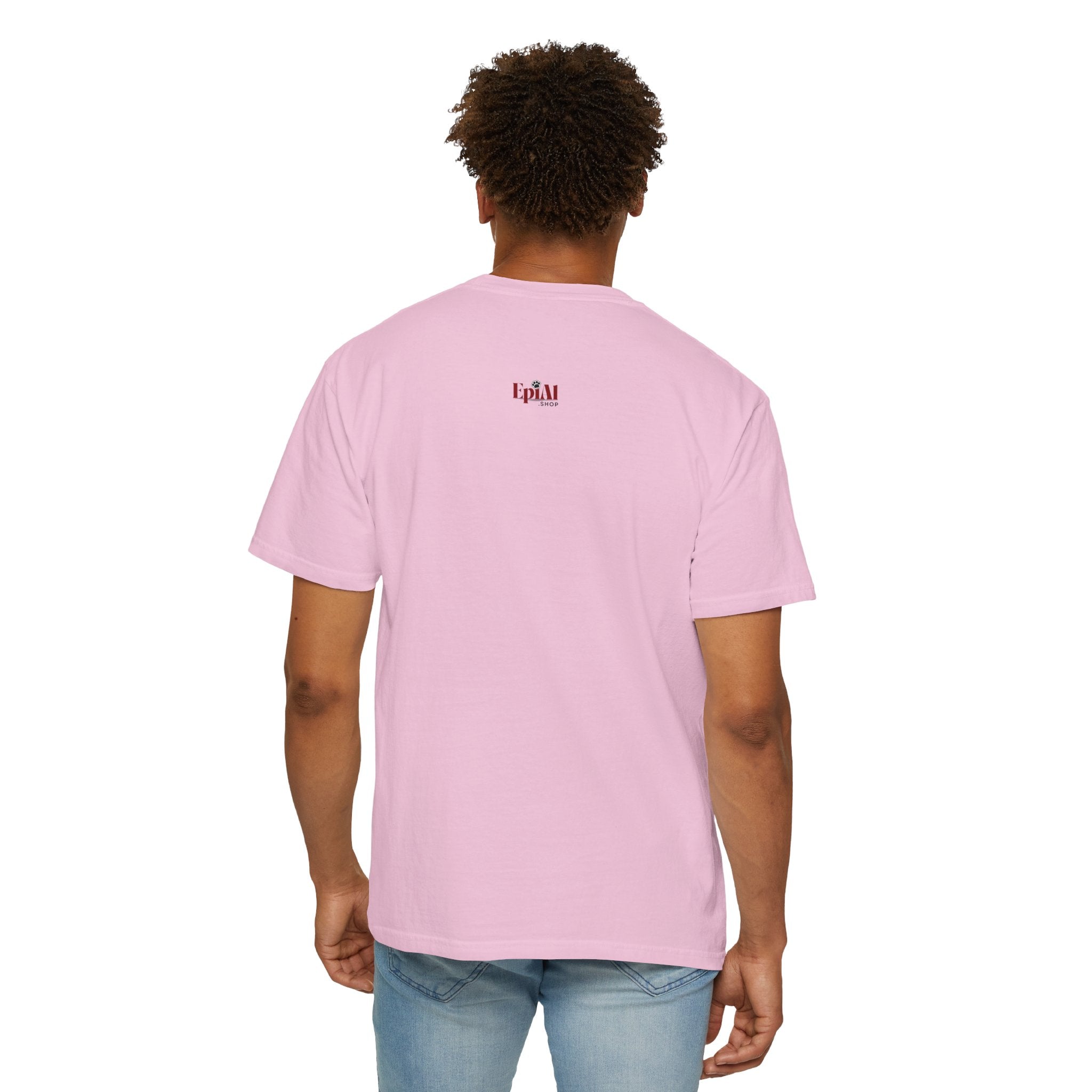 Bigfoot & Cat Unisex Garment - Dyed T-Shirt - Fun Casual Wear - Clothing, T-shirts - EpiAl's Shop