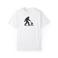 Bigfoot & Cat Unisex Garment - Dyed T-Shirt - Fun Casual Wear - Clothing, T-shirts - EpiAl's Shop