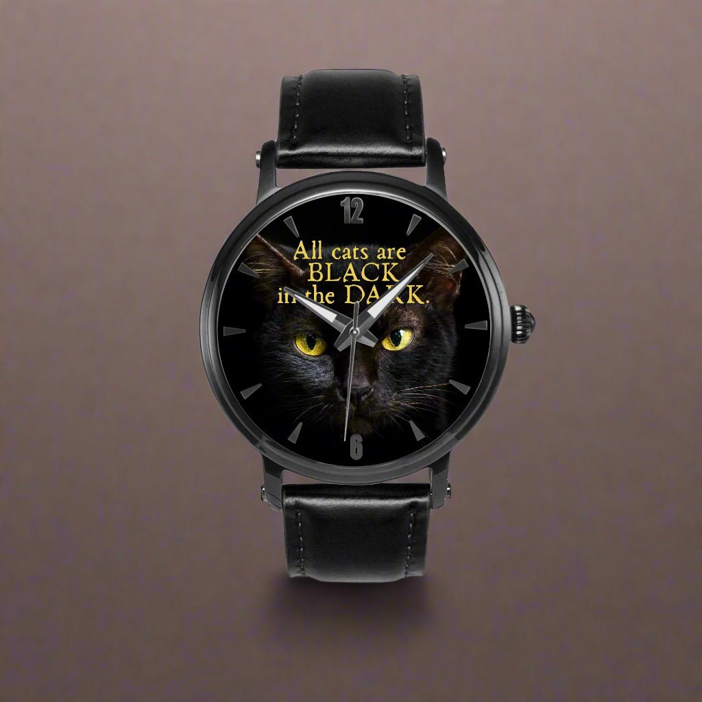 Black Cats 46mm Unisex Automatic Watch - Jewelry, Watches - EpiAl's Shop