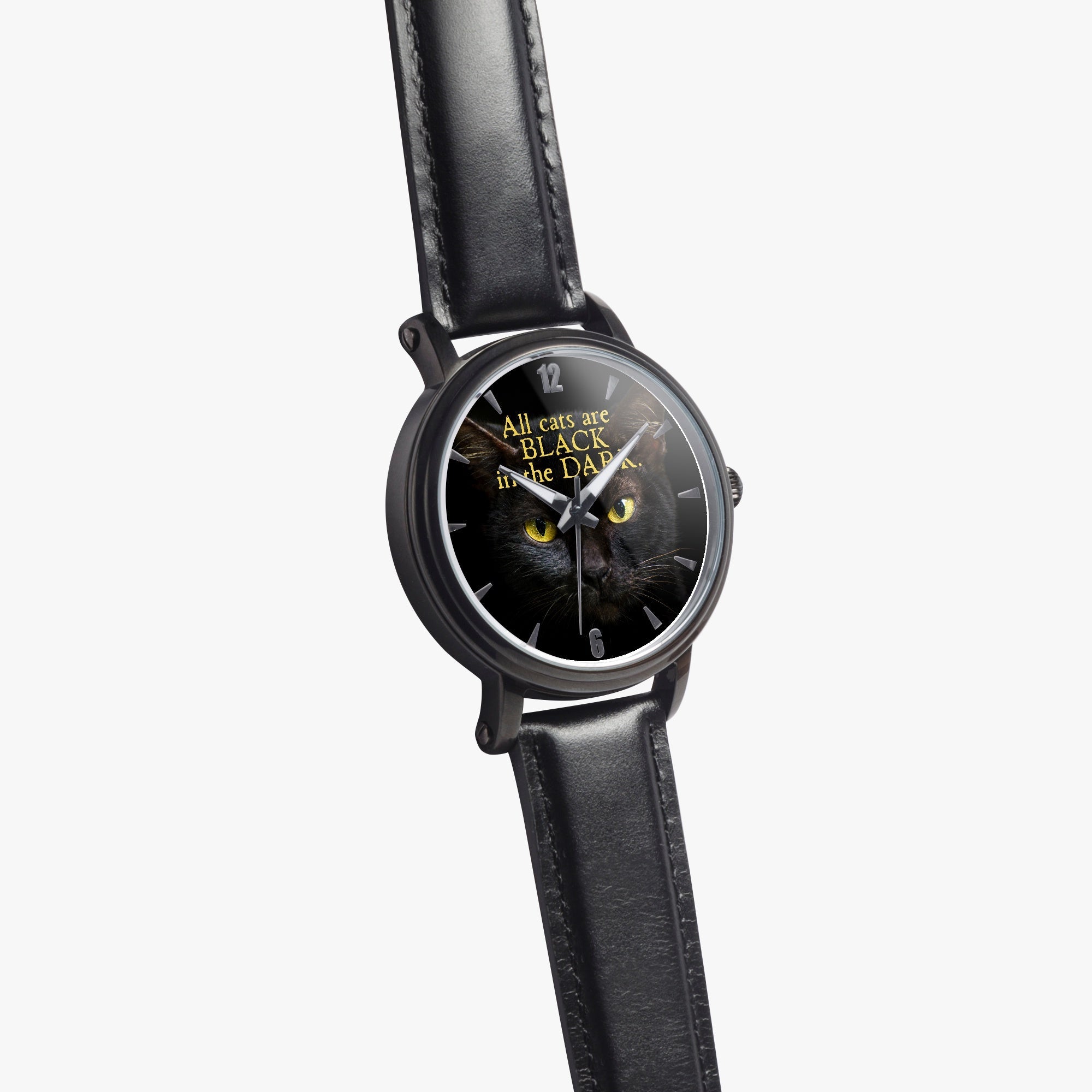 Black Cats 46mm Unisex Automatic Watch - Jewelry, Watches - EpiAl's Shop