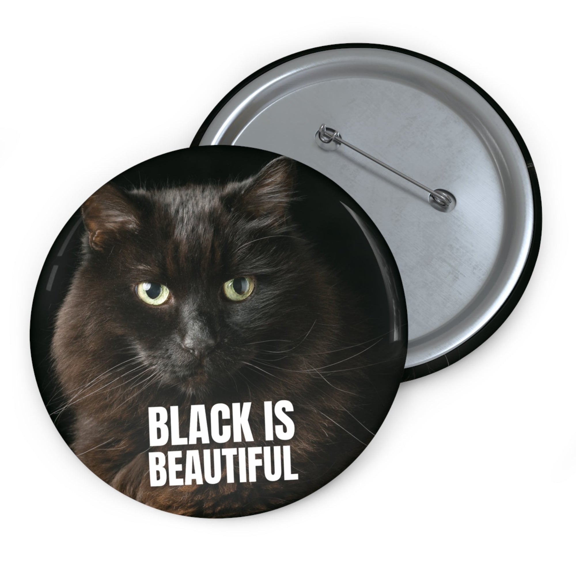 Black is Beautiful Pin Buttons - Accessories - EpiAl's Shop