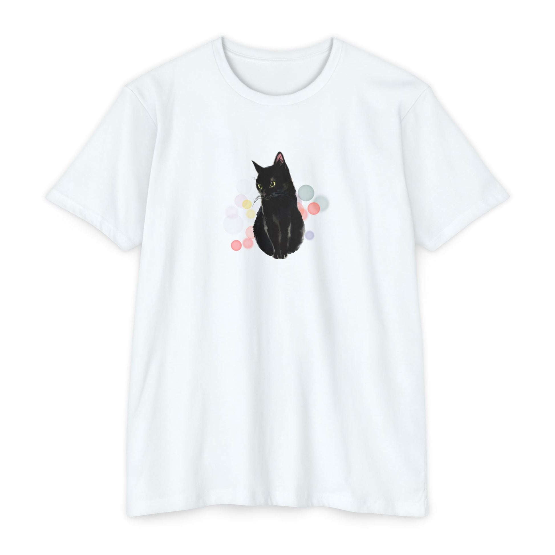 Black Kitty Unisex CVC Jersey T - shirt - T - Shirt - Epileptic Al’s Shop