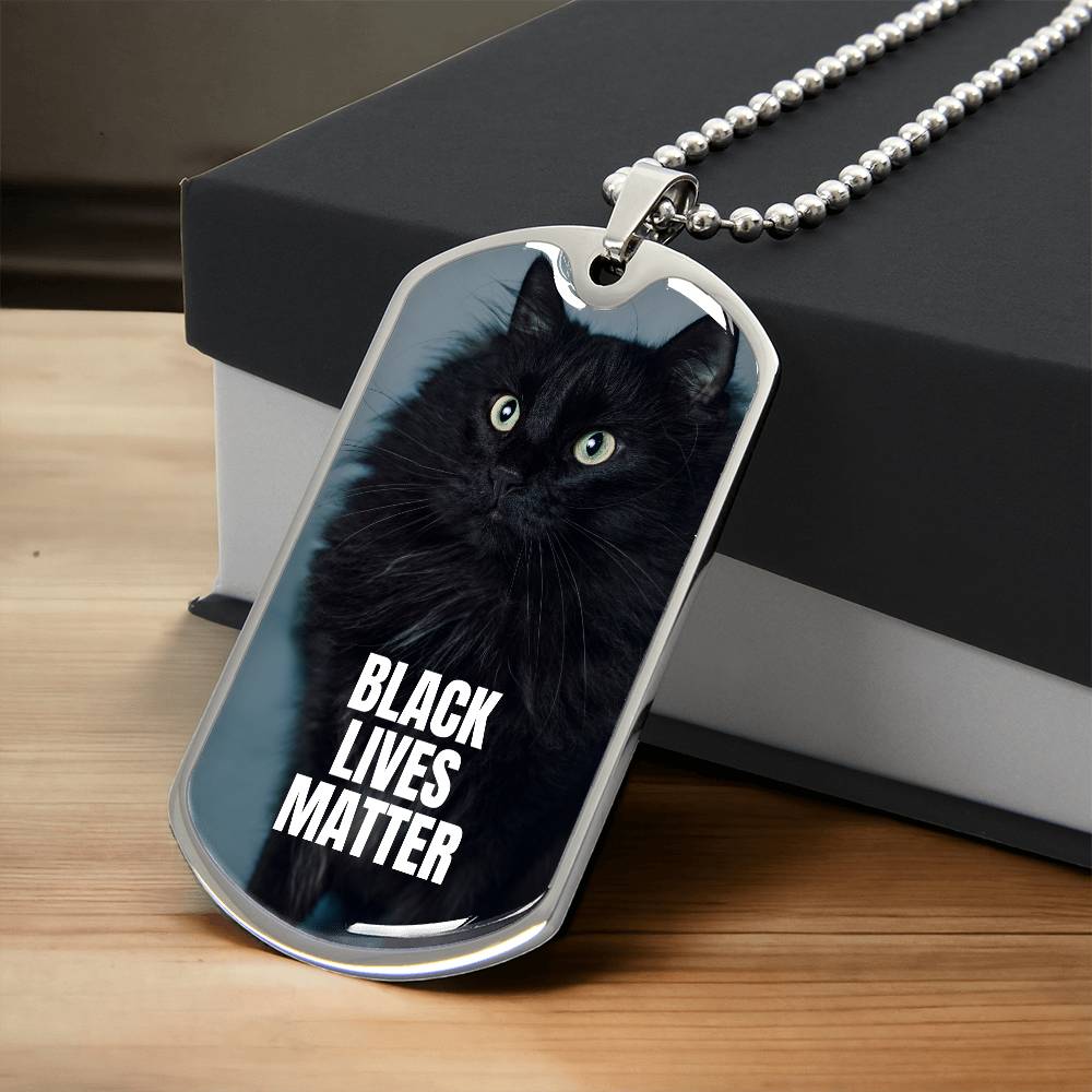 Black Lives Matter Dog Tag Necklace - Jewelry - EpiAl's Shop