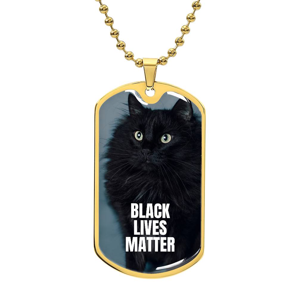 Black Lives Matter Dog Tag Necklace - Jewelry - EpiAl's Shop