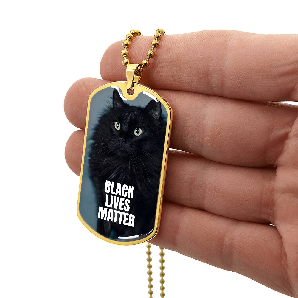 Black Lives Matter Dog Tag Necklace - Jewelry - EpiAl's Shop