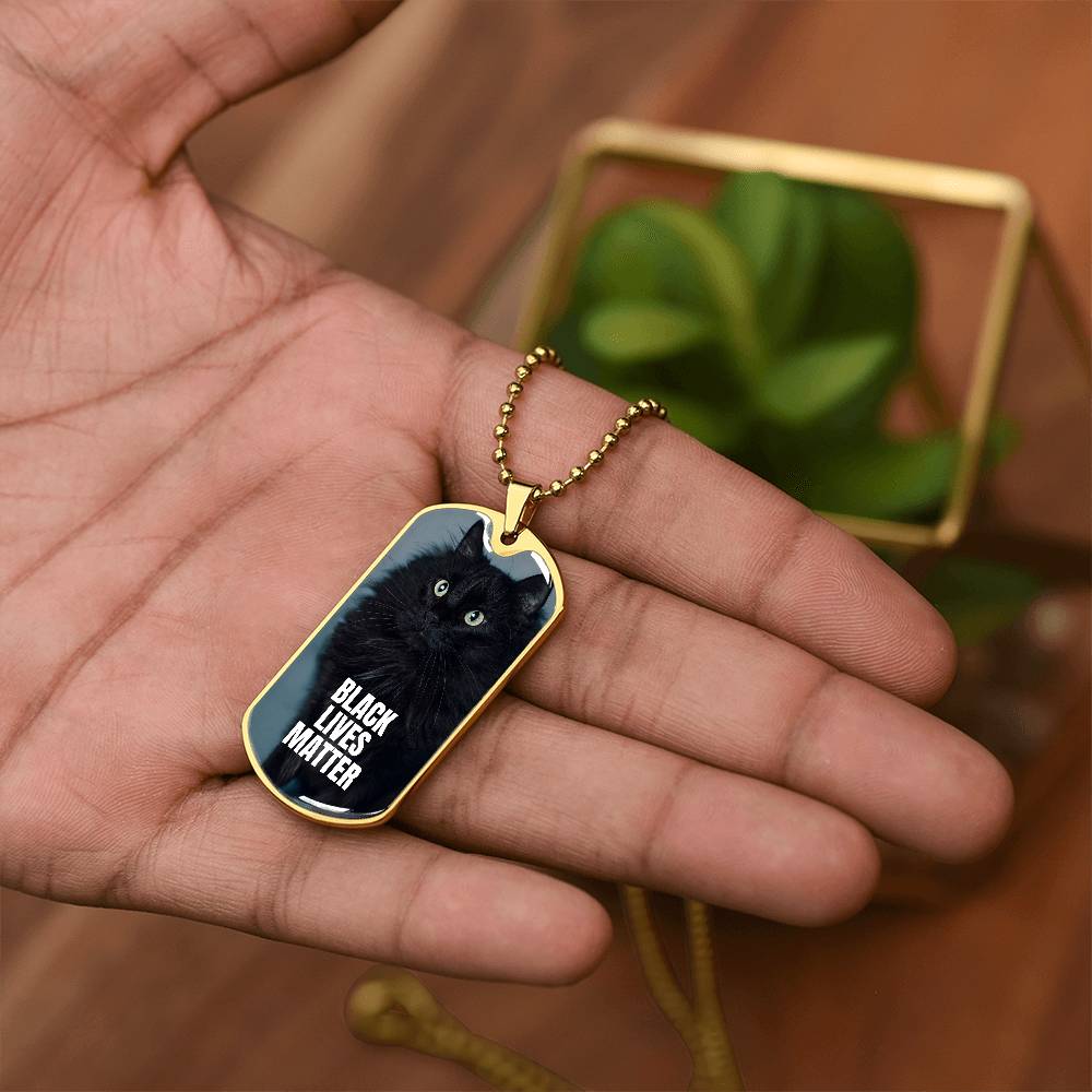 Black Lives Matter Dog Tag Necklace - Jewelry - EpiAl's Shop