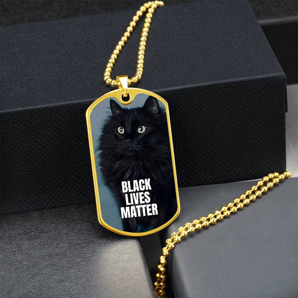 Black Lives Matter Dog Tag Necklace - Jewelry - EpiAl's Shop