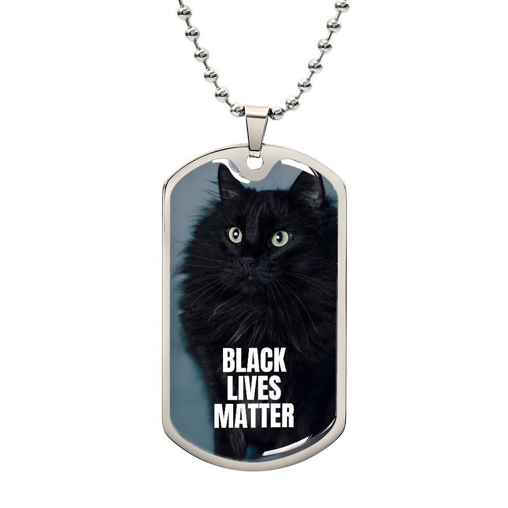 Black Lives Matter Dog Tag Necklace - Jewelry - EpiAl's Shop
