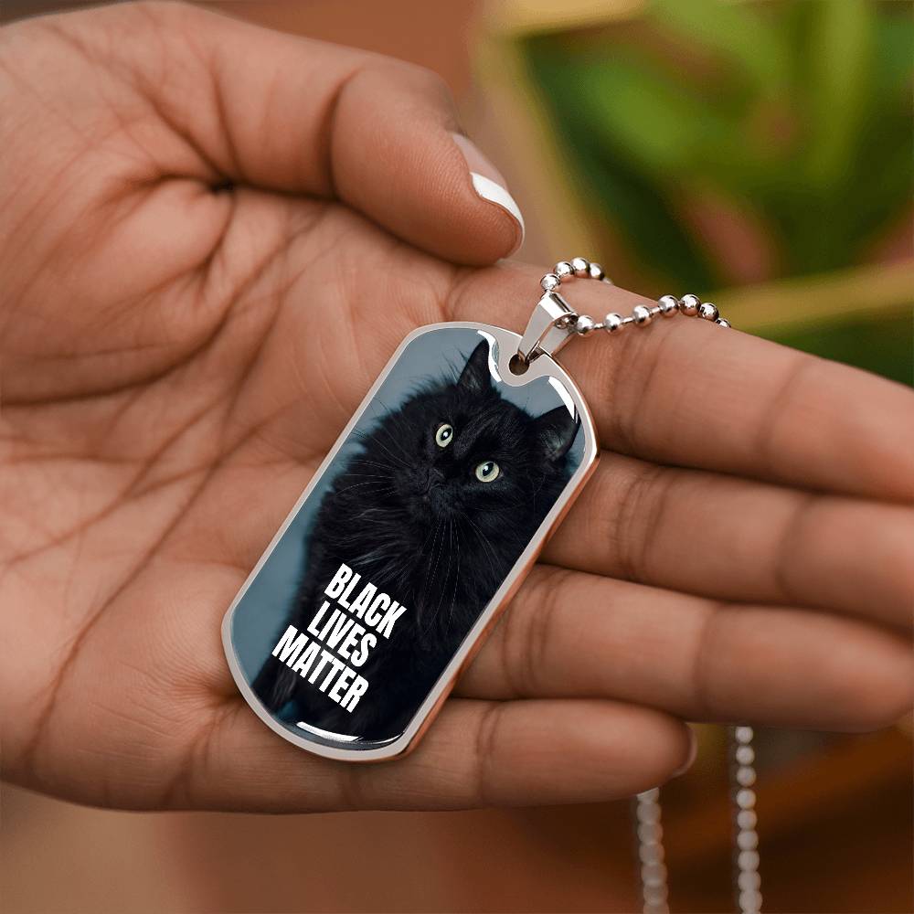 Black Lives Matter Dog Tag Necklace - Jewelry - EpiAl's Shop
