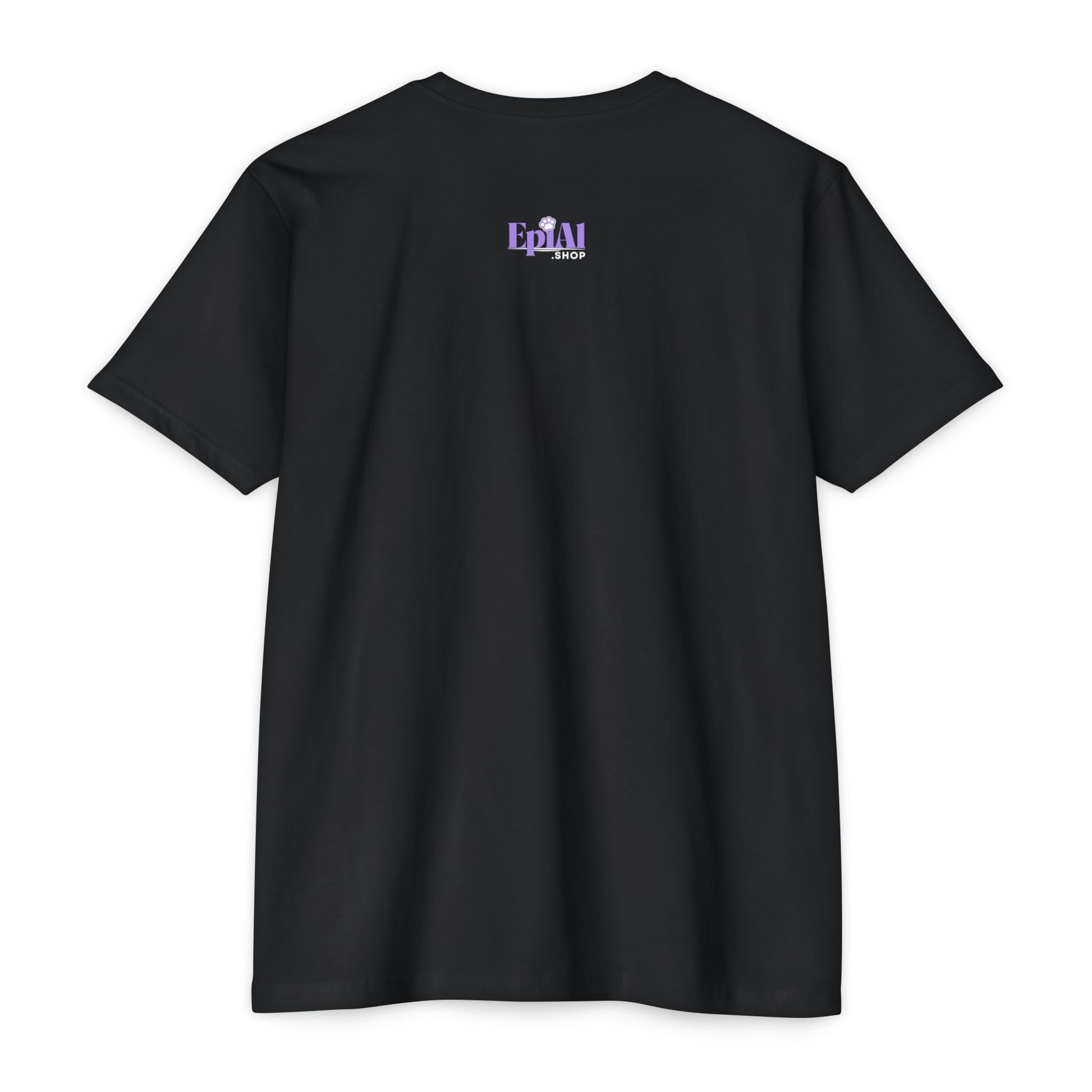 Black & Orange Stray Cat Unisex CVC Jersey T - shirt - T - Shirt - Epileptic Al’s Shop
