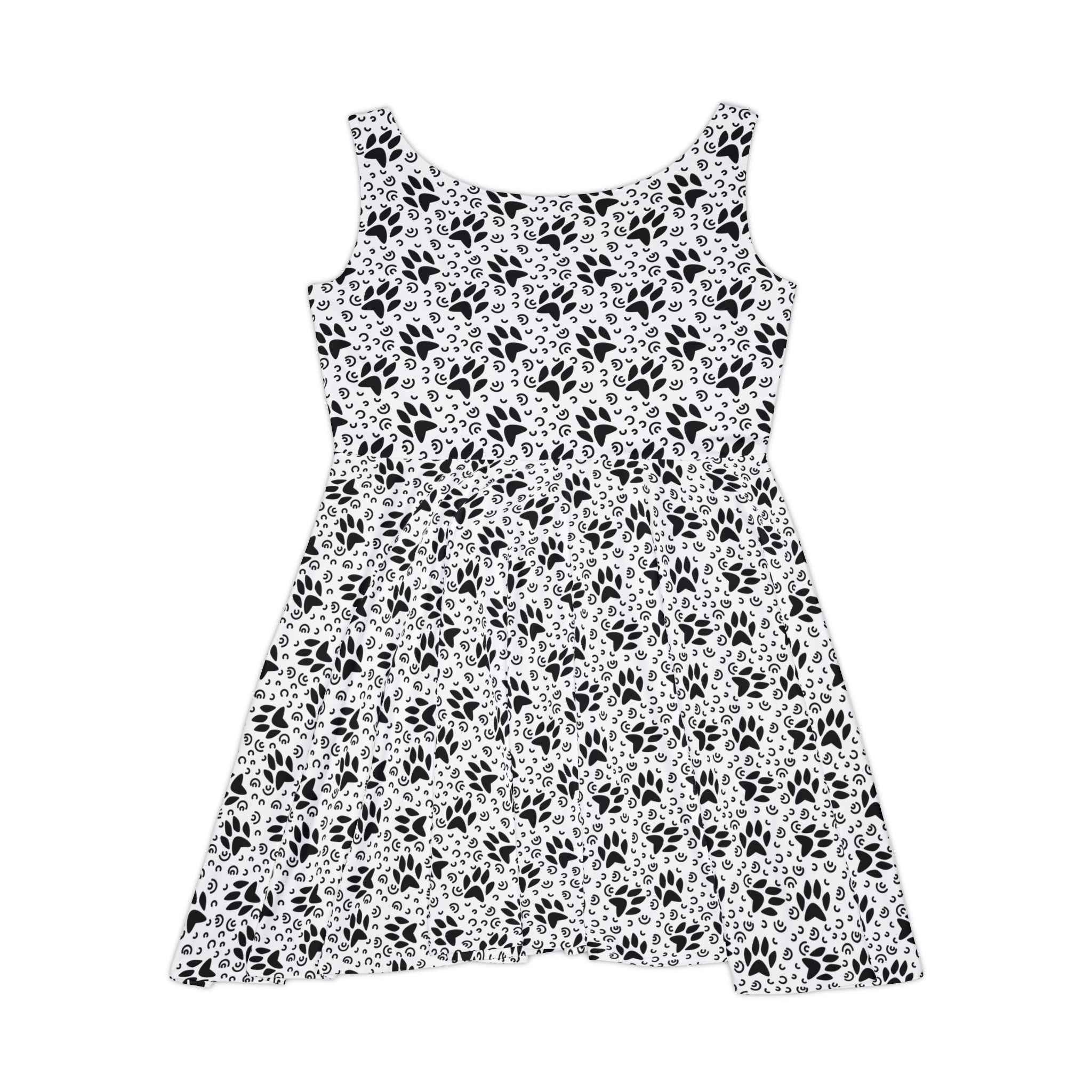 Black & White Women's Skater Dress - EpiAl's Shop