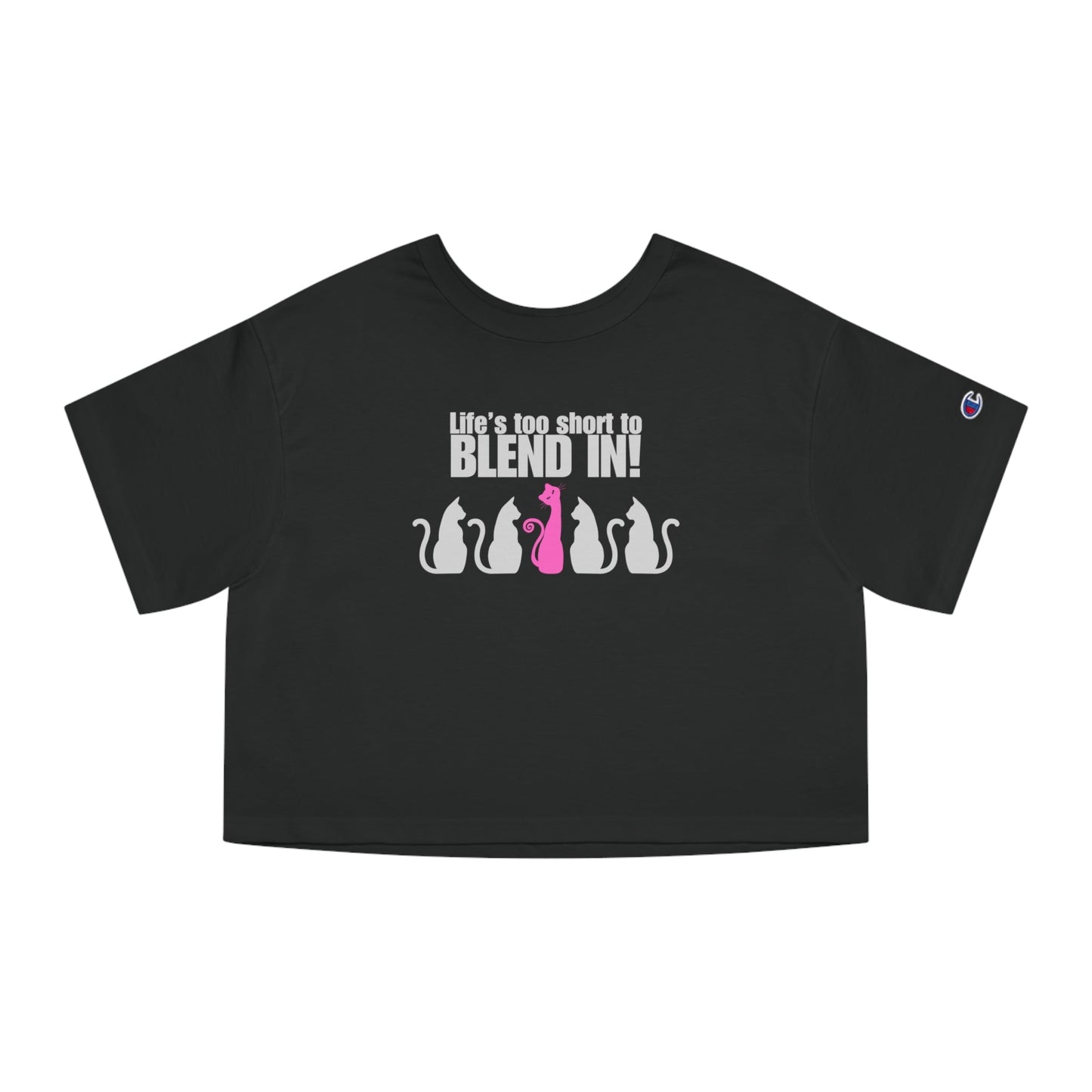 Blend Champion Women's Heritage Cropped T - Shirt - T - Shirt - Epileptic Al’s Shop