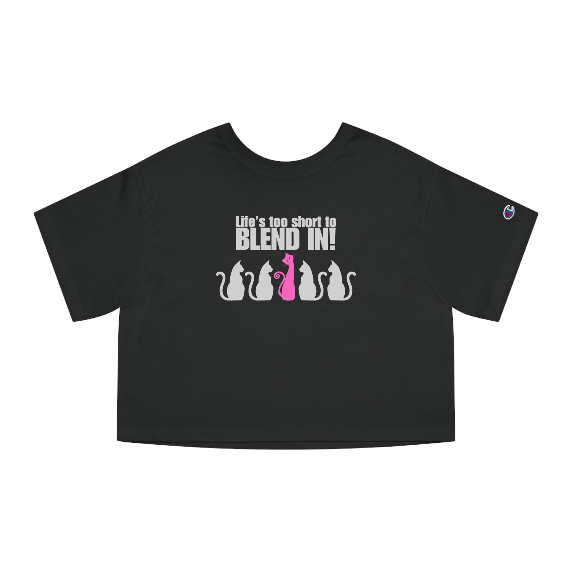Blend Champion Women's Heritage Cropped T - Shirt - T - Shirt - Epileptic Al’s Shop